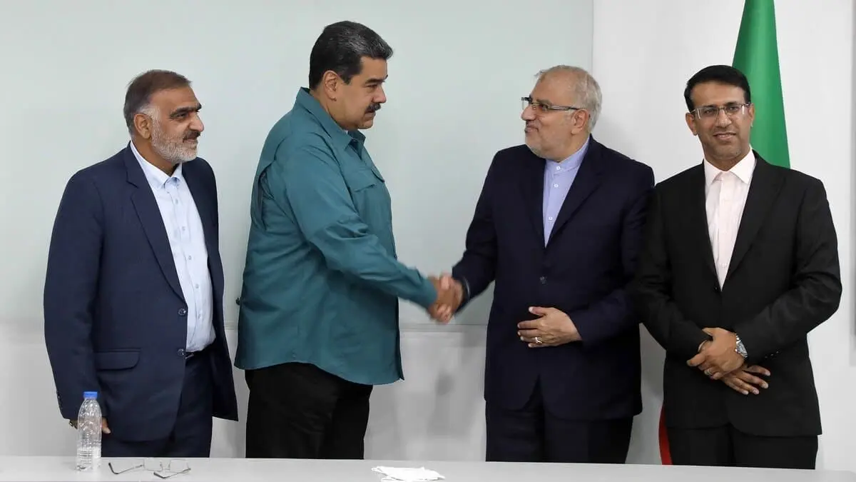 دیدار وزیر نفت ایران با رئیس جمهور ونزوئلا