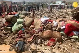 سیل مرگبار در پروان افغانستان +عکس