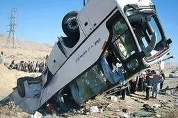افزایش ۶٢ درصدی تصادف اتوبوس ها نسبت به سال گذشته