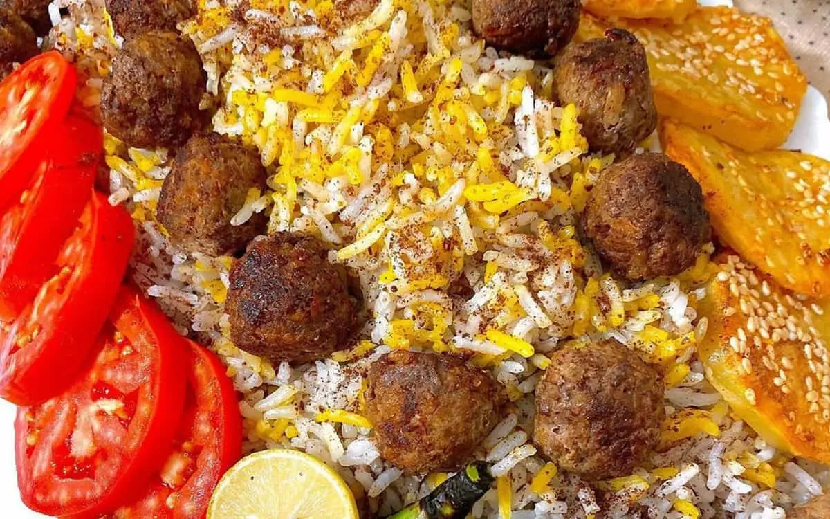 ناهار سماق پلو با گوشت چرخ کرده درست کن محشر میشه | طرز تهیه سماق پلو گوشت چرخ کرده 