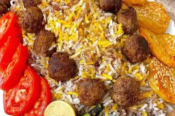 ناهار سماق پلو با گوشت چرخ کرده درست کن محشر میشه | طرز تهیه سماق پلو گوشت چرخ کرده 