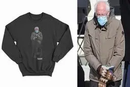 امیدواری برنی سندرز برای جمع‌آوری میلیون‌ها دلار برای خیریه‌ به‌ واسطه عکس معروف 