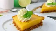 طرز تهیه دسر لیمویی فقط با ۴ قلم مواد | رسپی دسر راحت لیمو سالم و سریع