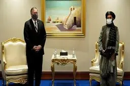 دیدار پمپئو با نمایندگان ارشد طالبان