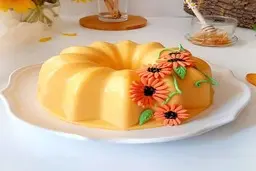 طرز تهیه دسر زعفرونی ۵ دقیقه ای | این دسر سه سوت مناسب برای مهمانی 