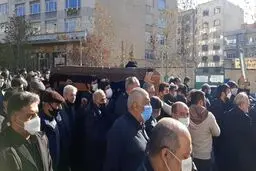 پیکر آیت‌الله سیدرضی شیرازی تشییع شد