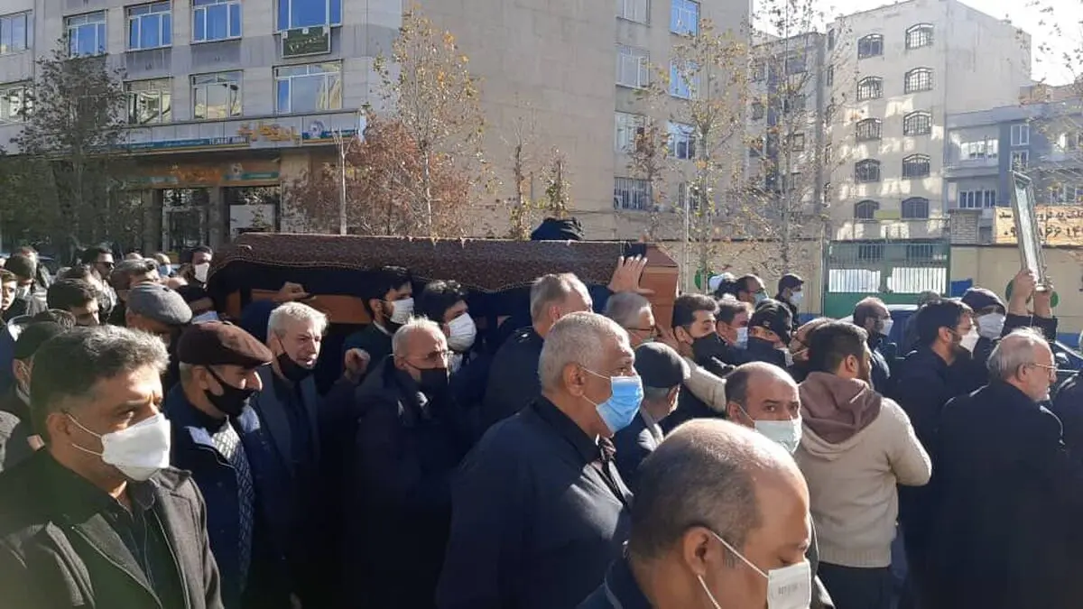 پیکر آیت‌الله سیدرضی شیرازی تشییع شد