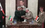  امضای توافقنامه همکاری نظامی میان ایران و سوریه