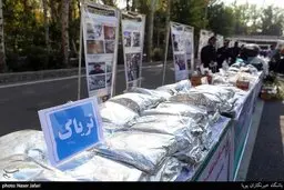 کوه‌هایی که محل مخفی کردن ۱.۵ تن تریاک شده بود