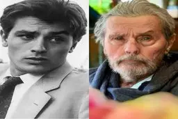 عکسی از آلن دلون که دل طرفدارانش را به درد آورد! | غبار پیری بر چهره آلن دلون وی را غیر قابل شناسایی کرد