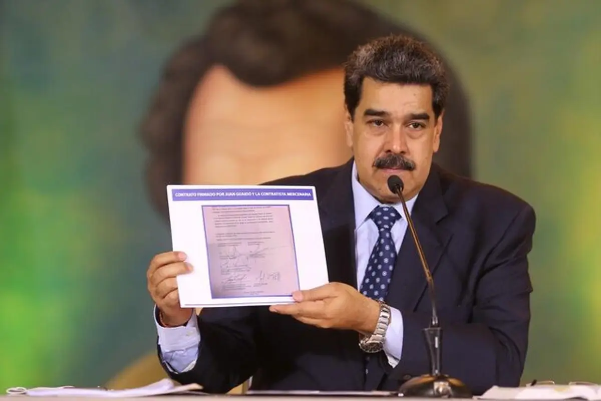 اپوزیسیون ونزوئلا به کمک یک کمپانی آمریکا برای سرنگونی مادورو برنامه داشتند