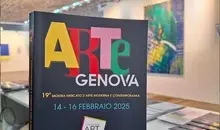 حضور جلیل مردانی در نمایشگاه بین‌المللی Arte Genova 2025 ایتالیا