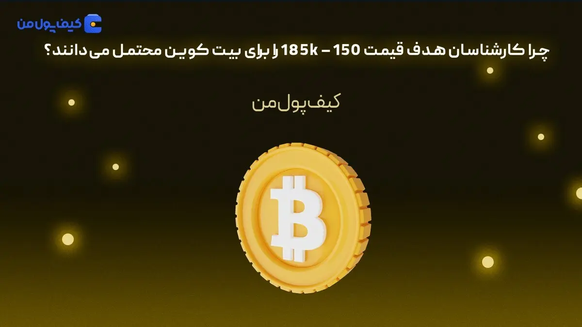 چرا کارشناسان هدف قیمت 150 – 185k را برای بیت کوین محتمل می‌دانند؟