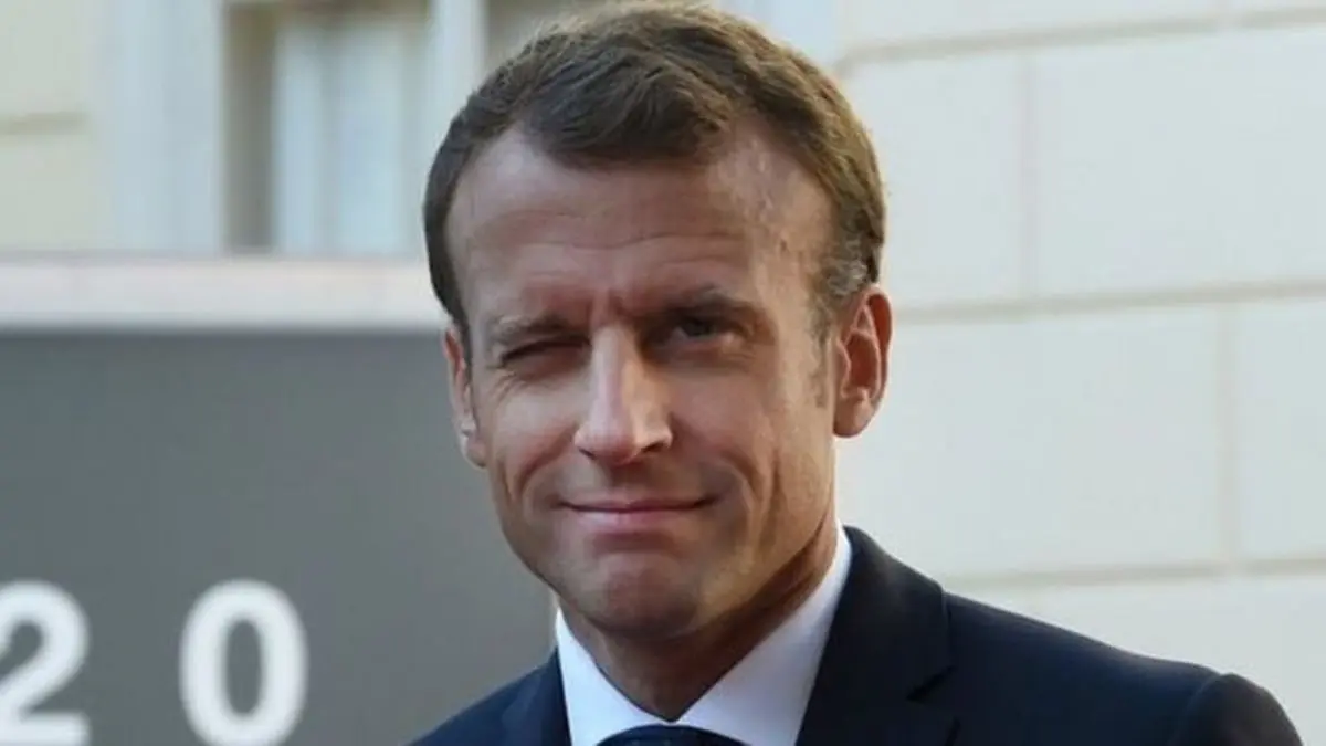   رئیس جمهور فرانسه  از روی نقطه پنالتی گل زد+تصاویر 