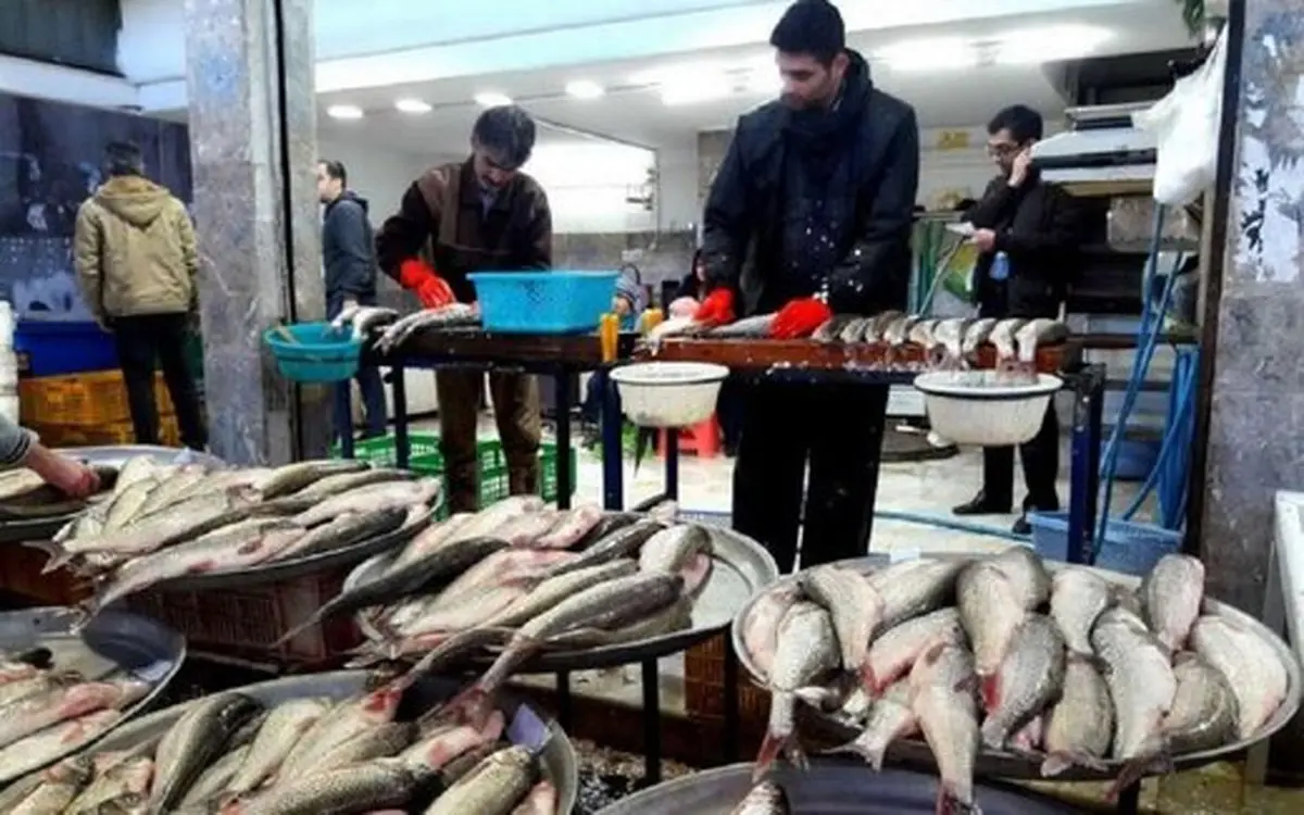 تازه‌ترین قیمت انواع ماهی در بازار تهران 