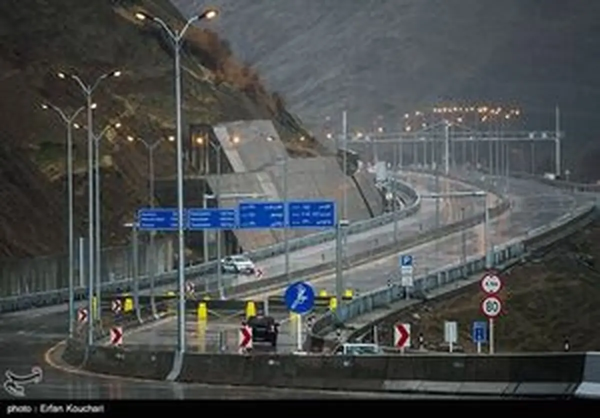 بازگشایی آزادراه تهران-شمال 