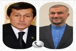 رایزنی تلفنی وزیران امور خارجه ایران و ترکمنستان