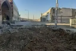 کمر تاریخ در مسجد «کمرزرین» شکست