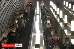  شهروندان روسیه  طرح فاصله گذاری اجتماعی را رعایت می کنند.+عکس