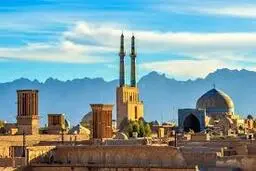 جادوی پاییز در یزد | غروب‌هایی میان تاریخ و نور +ویدئو