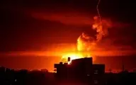 فوری |  نوار غزه بمباران شد