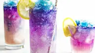 برای پذیرایی با شربت از یخ رنگی طبیعی استفاده کن | طرز تهیه یخ رنگی فقط با گل پنیرک +ویدئو