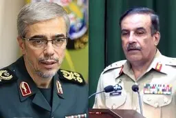  سردار باقری با رئیس ستاد ارتش پاکستان دیدار کرد 