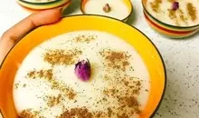 برای افطار فرنی درست کن، خیلی خوشمزه میشه | طرز تهیه فرنی خوشمزه و مجلسی به روش اصیل بازاری