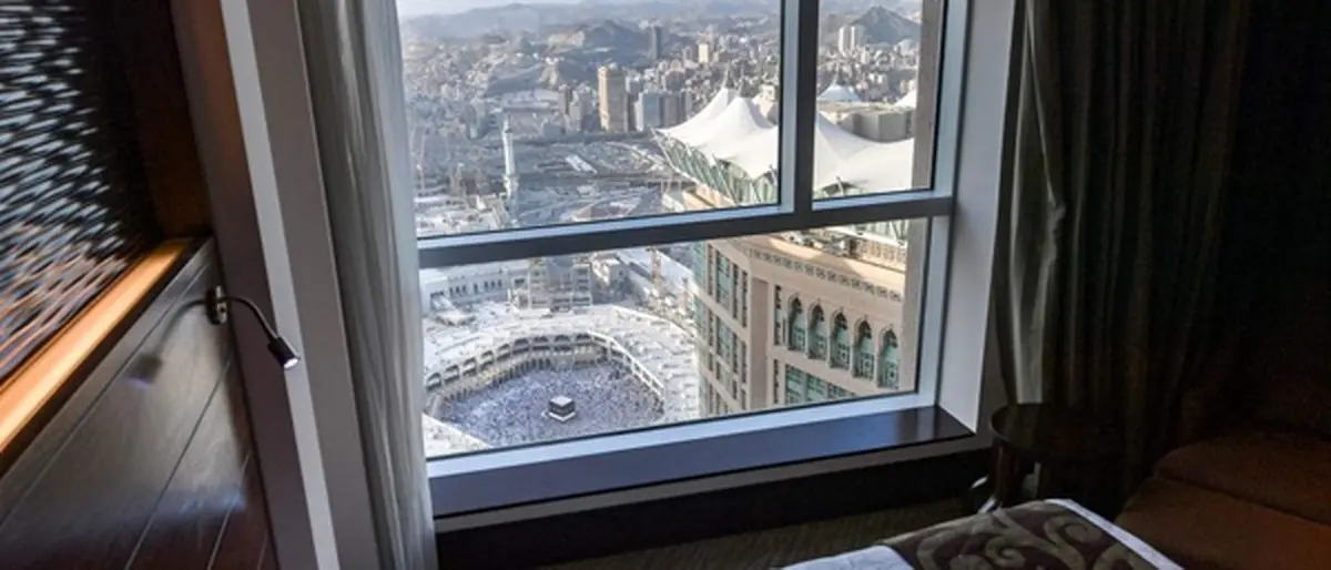 مجلل‌ترین و گران‌ترین اتاق هتل جهان  در شهر مقدس مکه