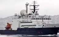 توقیف کشتی روسیه از سوی کشتی فرانسوی در آبراه مانش 
