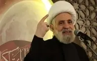 رژیم صهیونیستی اگر می‌خواهد ادامه بدهد ما هم ادامه می‌دهیم | شیخ نعیم: موشک‌های ما به حیفا و تل‌آویو رسید