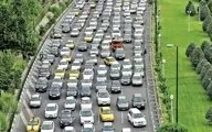 ترافیک سنگین در محور هراز | بارش برف و باران در برخی محورها