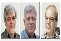 دیدگاه مشترک سه روزنامه نگار معروف: کسانی که خود را هسته سخت نظام معرفی می کنند پوشالی اند؛ اصالت با مردم است |  صداوسیمای فعلی بلندگوی همبستگی ملی نیست