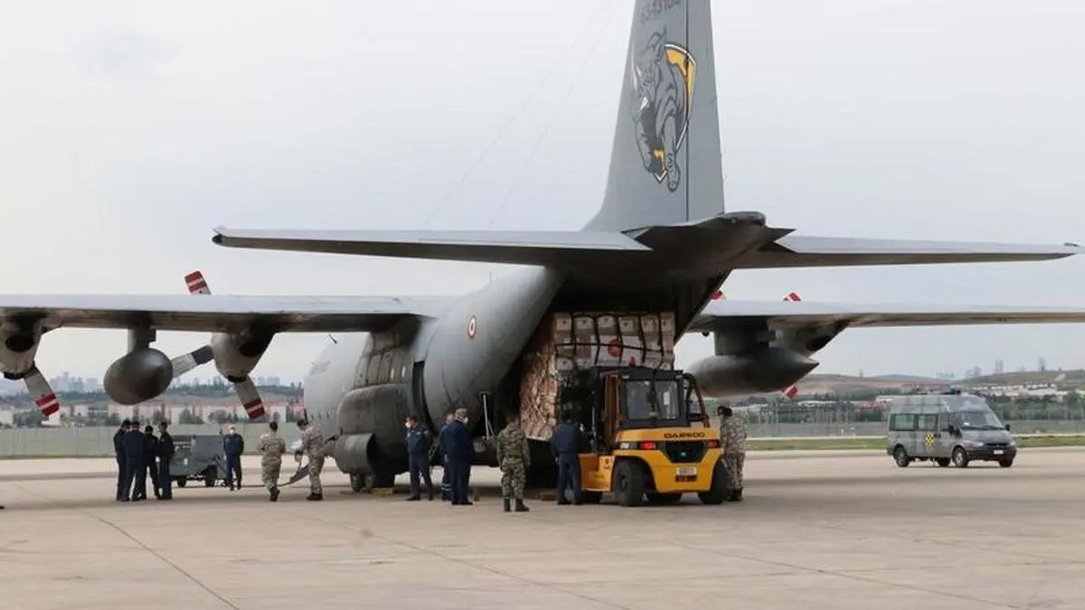 دومین محموله کمک‌های کرونایی ترکیه به آمریکا ارسال شد