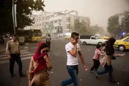 هشدار نارنجی هواشناسی برای تهران؛ احتمال طوفان گرد و خاک