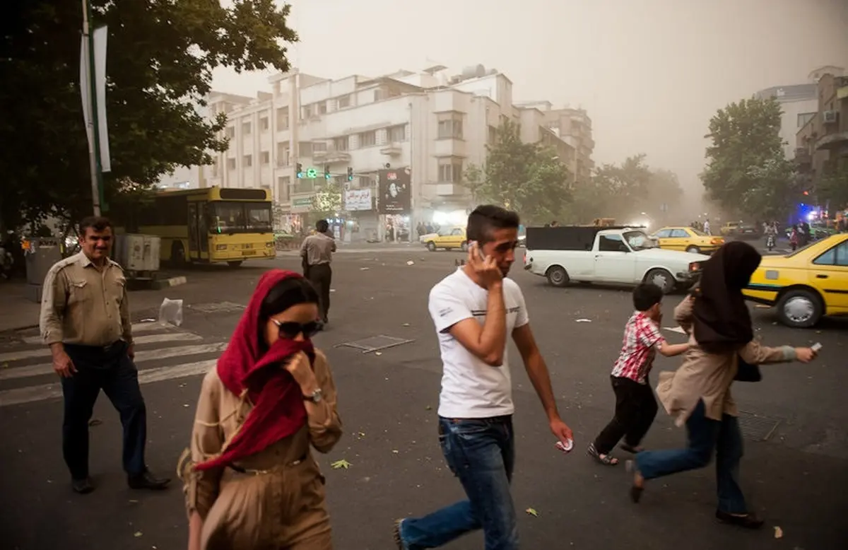 هشدار نارنجی هواشناسی برای تهران؛ احتمال طوفان گرد و خاک