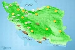 هواشناسی: فردا گسترش بارش‌ها در بیشتر نقاط کشور | شدت بارش‌ها در کدام استان‌ها بیشتر است؟+ویدئو 