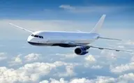 فوری/ آتش گرفتن موتور یک هواپیما در آسمان کیش +ویدیو