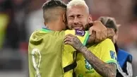 تبریک ستاره برزیلی به قهرمانی مسی | تبریک برادر ! + عکس
