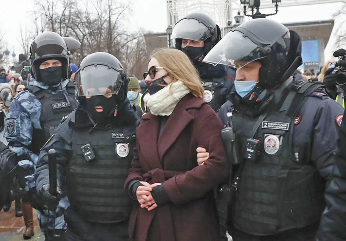 
 الکسی ناوالنی | امروز ۱۰۰۰ معترض روسی بازداشت شدند
