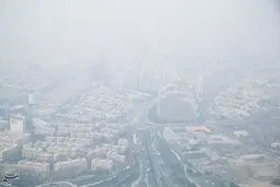 کیفیت هوای تهران ناسالم است