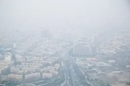 کیفیت هوای تهران ناسالم است