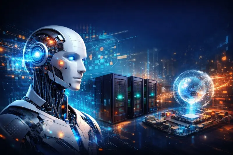 نقش هوش مصنوعی در آینده سرورها و میزبانی وب