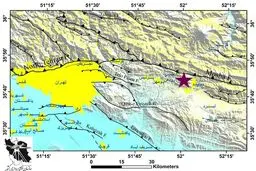  ریزش کوه جاده هرازدراثر زلزله