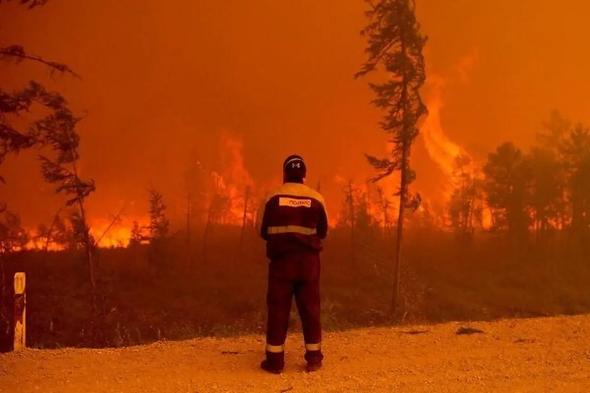 تخلیه کامل ۲ روستا در پی افزایش آتش سوزی جنگل های سیبری