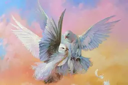 حکایت دو کبوتر و قضاوت اشتباه از کلیله و دمنه