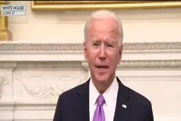 
بایدن: طی ۱۰۰ روز اول کاری خود ۱۰۰ میلیون دُز واکسن کرونا را در اختیار مردم آمریکا قرار می دهم / شهروندان کشورم باید به طور رایگان واکسن بزنند
