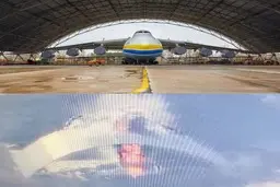 بزرگترین هواپیمای باری جهان منهدم شد!+عکس