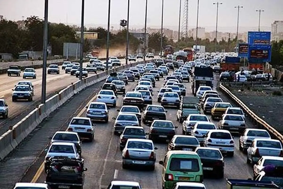 وضعیت ترافیکی بزرگراه‌ های تهران
