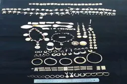 قاچاق   |   ۲۷۸ قلم شیء تاریخی مربوط به دوره هخامنشی کشف  شد.
